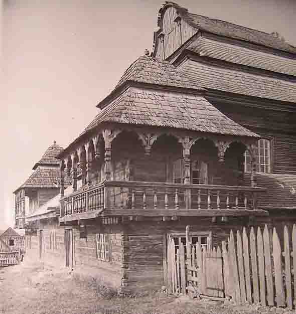 WOŁPA- Drewniana bóżnica 1916