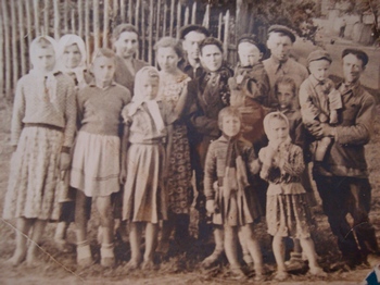 Жыхары хутара Цеснавое