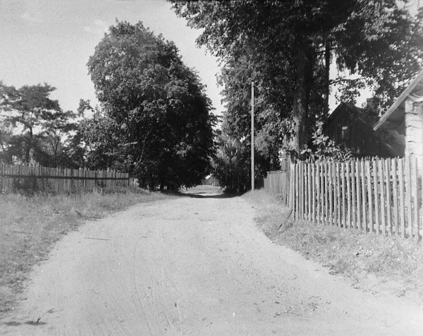 Вуліца вёскі Гардзейчыкі. 80-я гг.