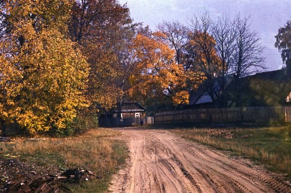 Вёска Гардзейчыкі. Восень. 80-я гг.