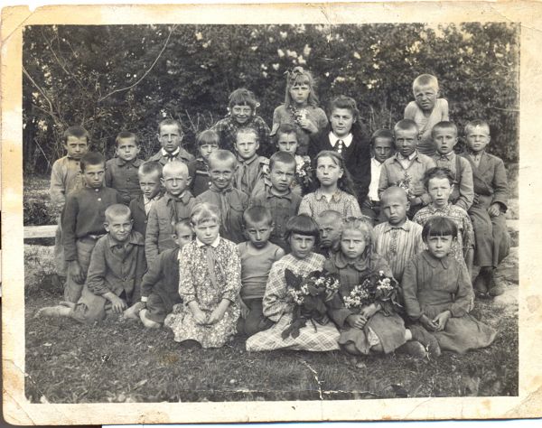 3 клас выпуска 1958 г. Ліноўскай школы