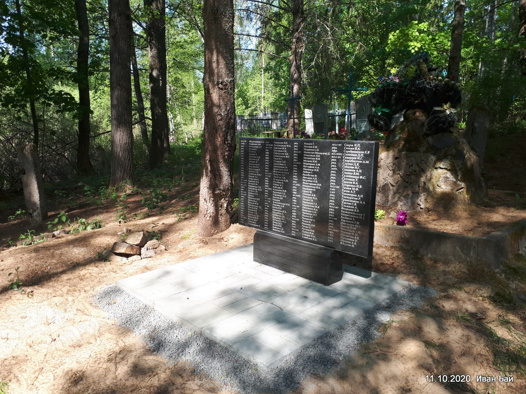 Братская могила в д. Бобовики