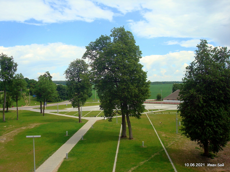 Площадка около Гольшанского замка