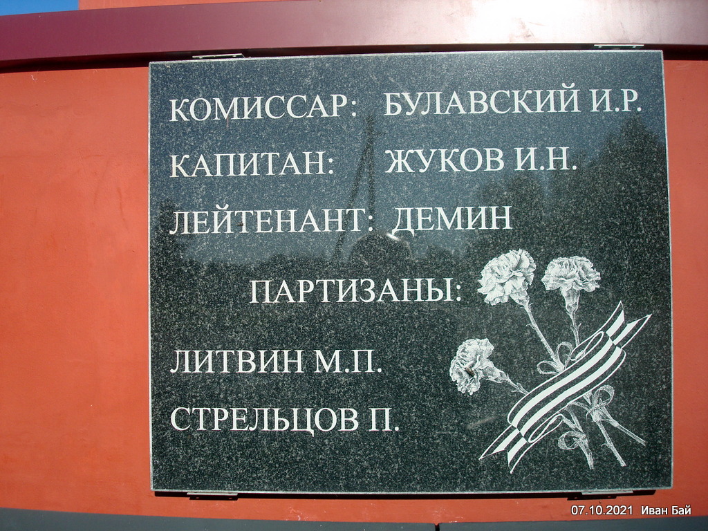 Имена захороненых