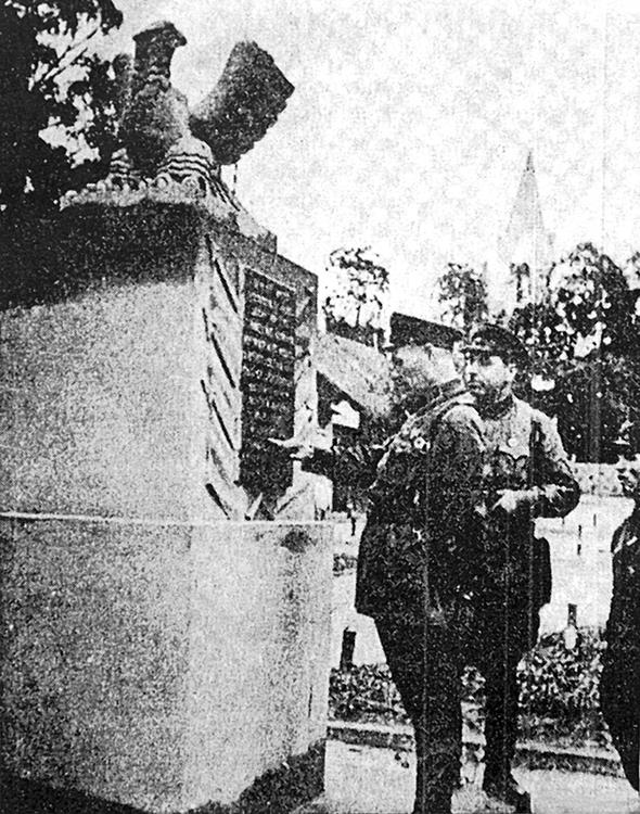 Памятник польским воинам в Мейшаголе