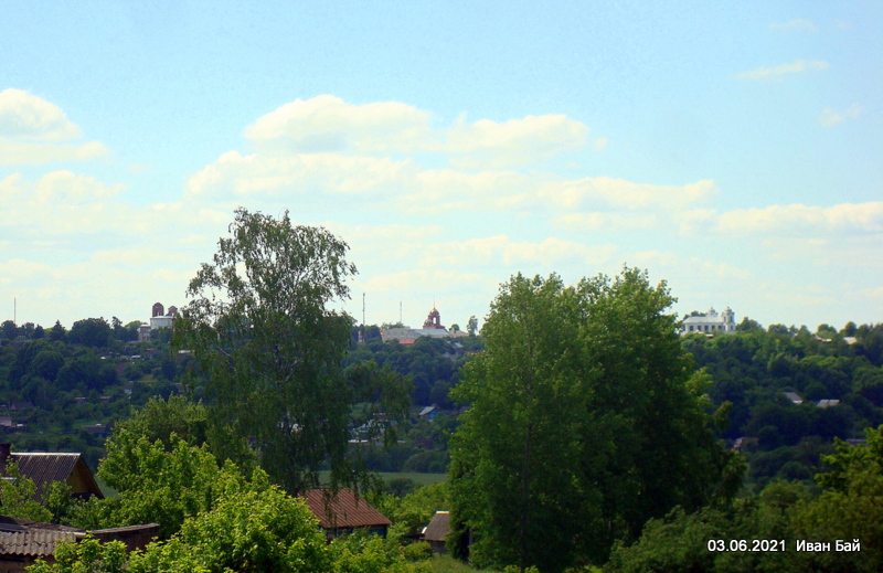 Вид на город