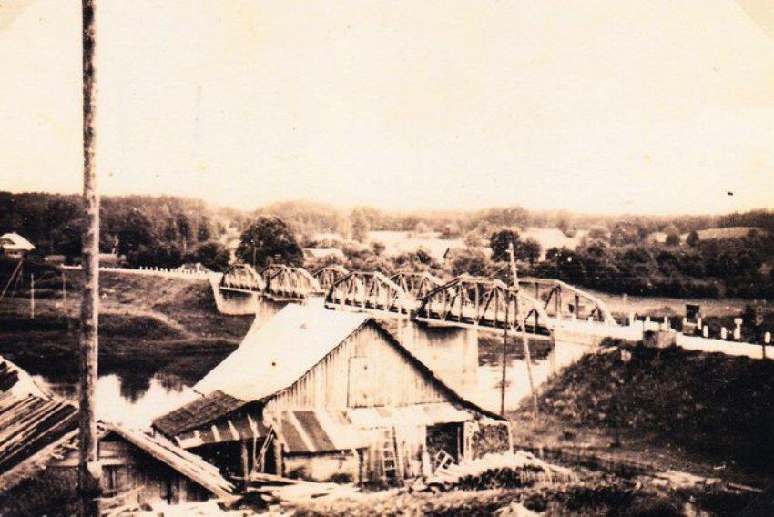 Мост через р. Вилия