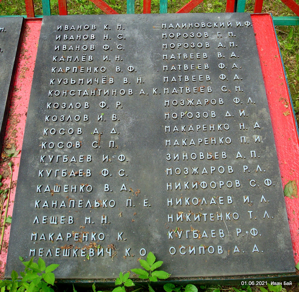 Памятник землякам погибшим в В.О.в