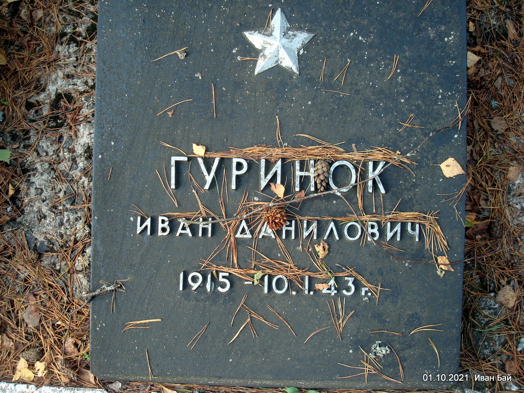 Надгробиезахороненного с фамилией 