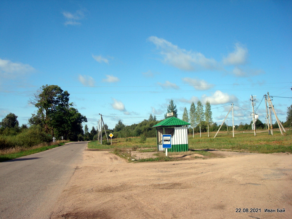 В деревне Селище