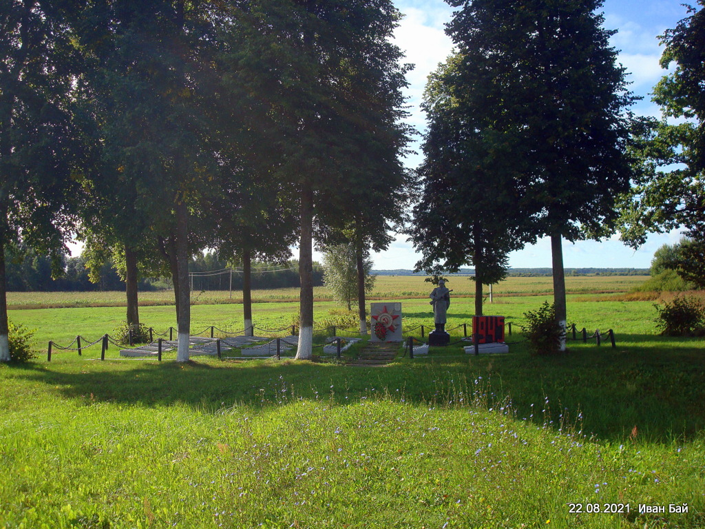 Братская могила в Селище