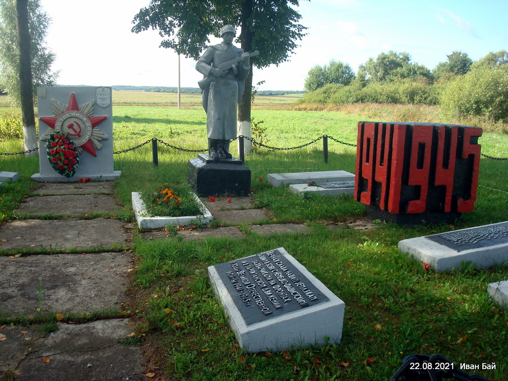 Братская могила в д. Селище