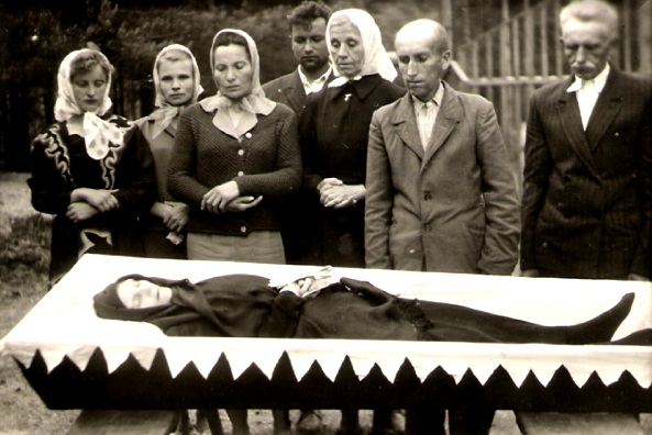 Pogrzeb Kamili Mostowskiej z d. Czaińskiej <br>1966 r.