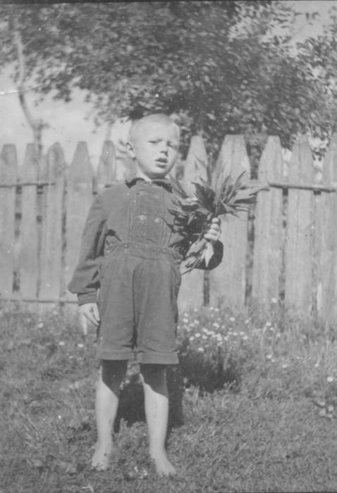 Пузанов Пётр Алексеевич 1952 г.р.<br>июнь1957 года