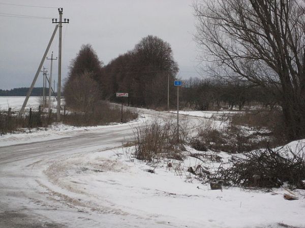 Ковальчук Филипп Фёдорович<br><br>дорога на д.Пожарки