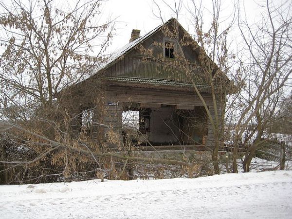  дом семьи Сидоренко Исака Яковлевича<br>фото от 27.12.2010 года