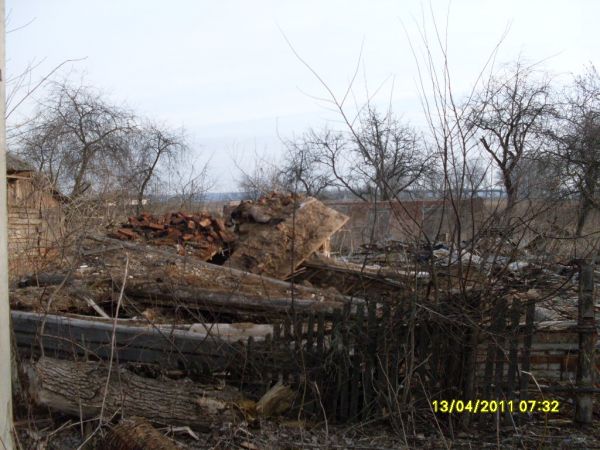 здесь был дом семьи<br><br>Гапоненко Николая Лаврентьевича