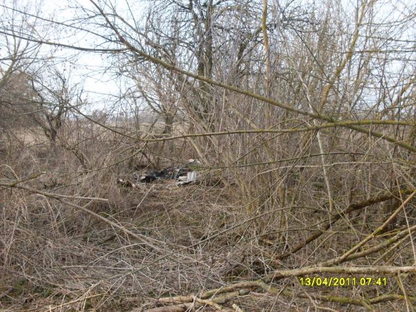 здесь был дом семьи<br>Ермоленко Степана Васильевича<br>