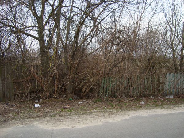 здесь был дом семьи<br>Ермоленко (Новик) Антонины Степановны