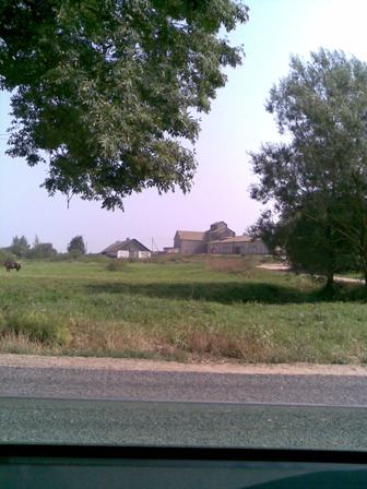 Kolonia Czerniewicze zabudowania gospodarcze, obecnie kołchoz