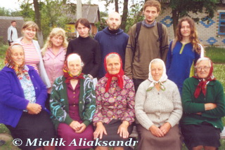пад час збору фальклёру экспедыцыяй Беларускай акадэміі музыкі