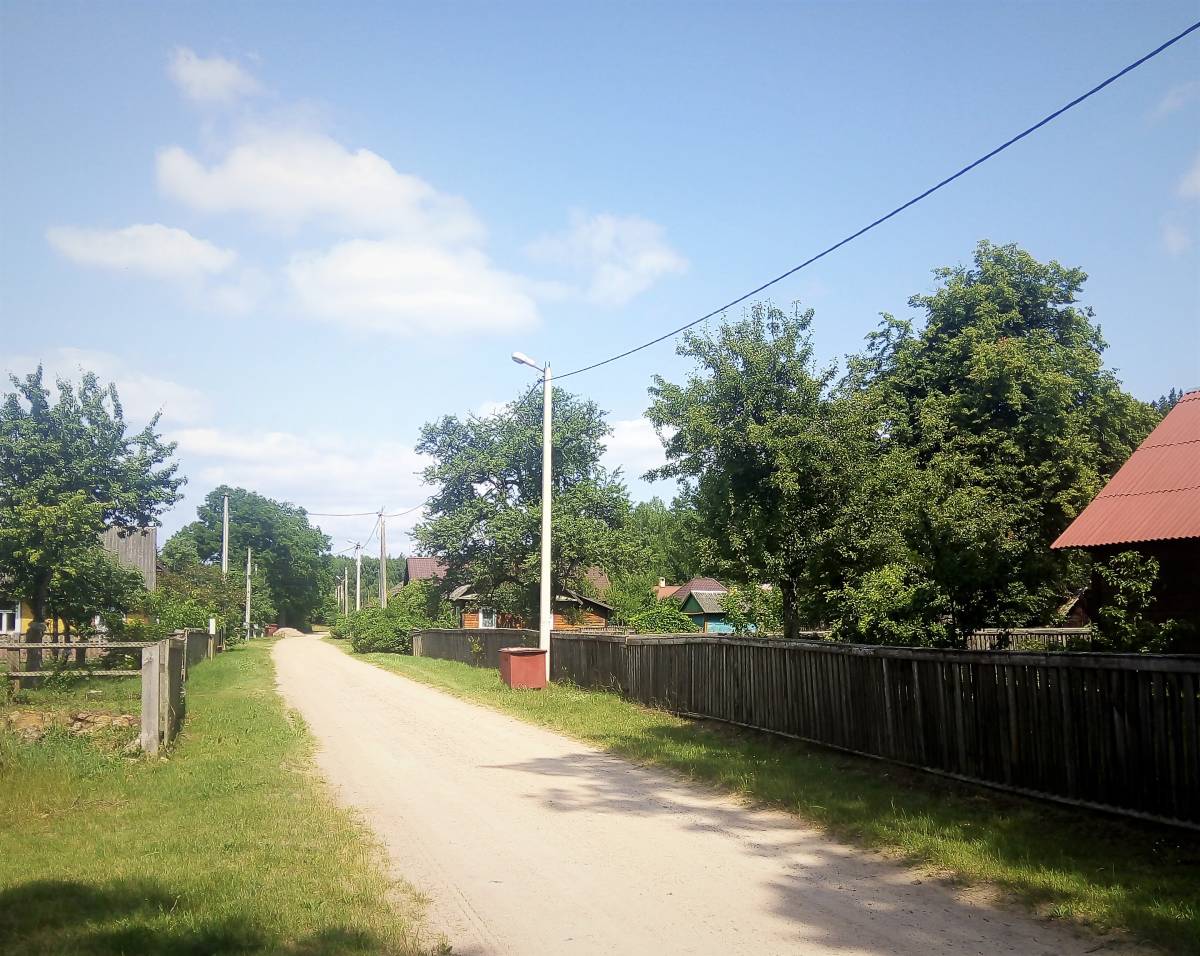  Podbielskie Ogrodniki, wieś (Kamieniuki sielsowiet). 