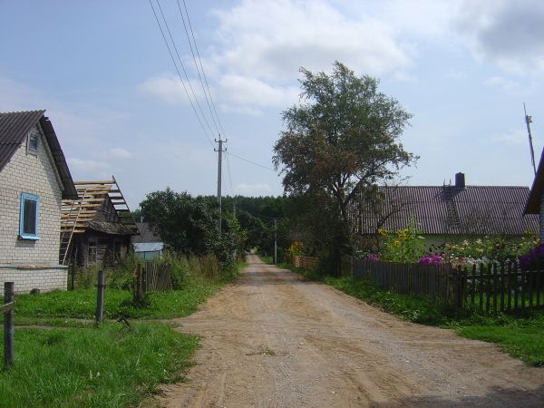 droga przez wieś