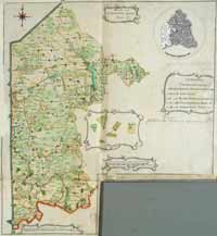 Карта 2-х верстовка Сенненского уезда, 1780 год